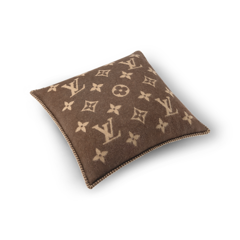 Coussin Neo Monogram S00 Femme Accessoires Textile de Maison | LOUIS VUITTON (Zoom produit)