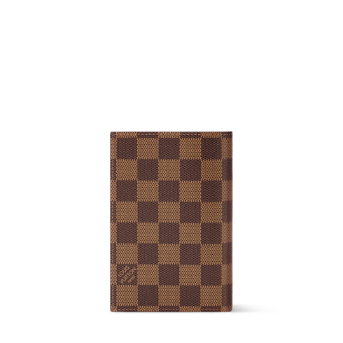Couverture Passeport Toile Damier Ébène Femme Portefeuilles et petite maroquinerie Nouveautés Petite Maroquinerie | LOUIS VUITTON (Zoom produit)
