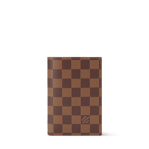 Couverture Passeport Toile Damier Ébène Femme Portefeuilles et petite maroquinerie Nouveautés Petite Maroquinerie | LOUIS VUITTON (Zoom produit)
