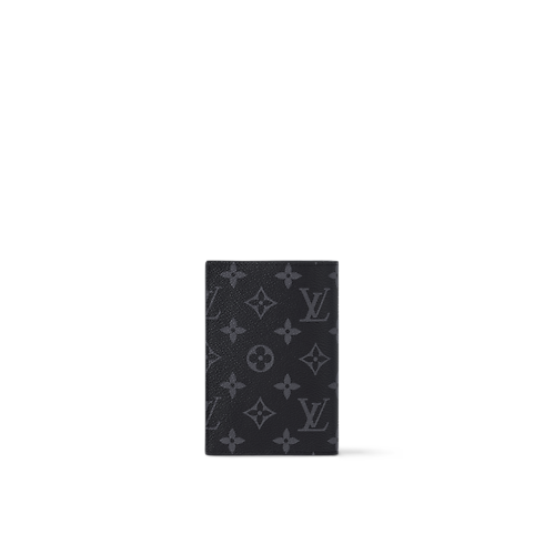 Couverture Passeport Monogram Eclipse Homme Voyage Accessoires de voyage | LOUIS VUITTON (Zoom produit)