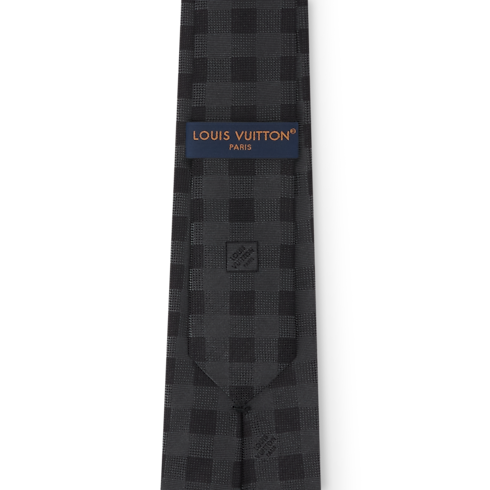 Cravate à carreaux S00 Homme Accessoires Cravates | LOUIS VUITTON (Zoom produit)