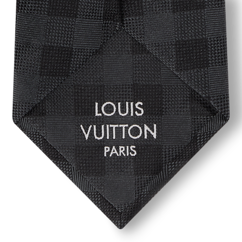 Cravate à carreaux S00 Homme Accessoires Cravates | LOUIS VUITTON (Zoom produit)