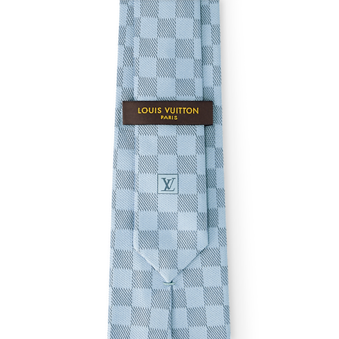 Cravate Damier Classique S00 Homme Accessoires Cravates et pochettes | LOUIS VUITTON (Zoom produit)