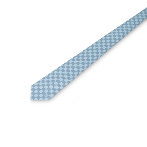 Cravate Damier Classique S00 Homme Accessoires Cravates et pochettes | LOUIS VUITTON (Zoom produit)