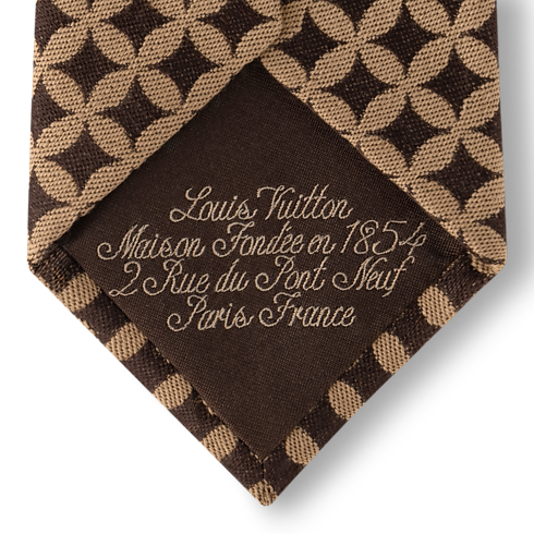 Cravate Dandy Monogram S00 Homme Accessoires Cravates et pochettes | LOUIS VUITTON (Zoom produit)