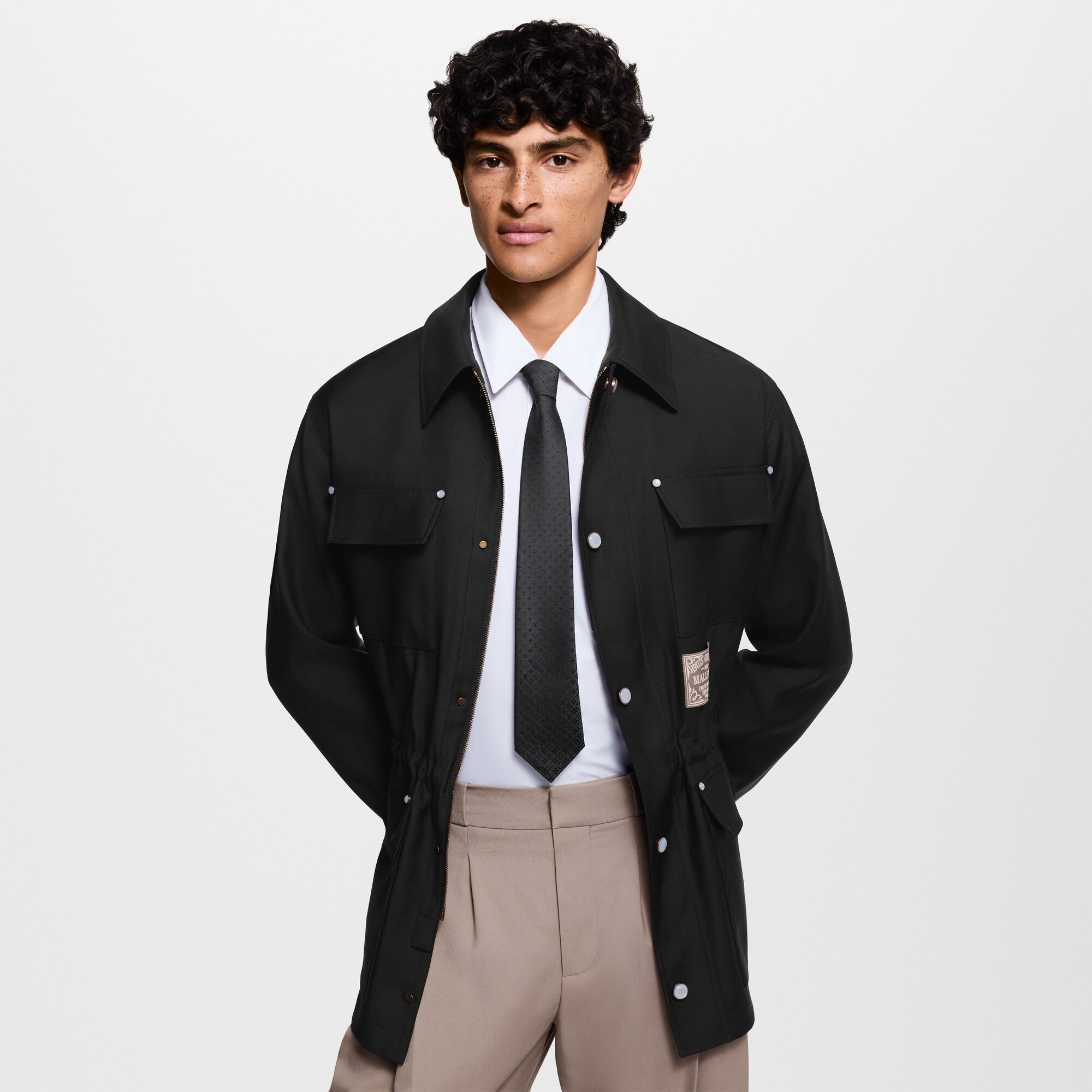 Cravate Fading Monogram S00 Homme Accessoires Cravates et pochettes | LOUIS VUITTON (Zoom produit)