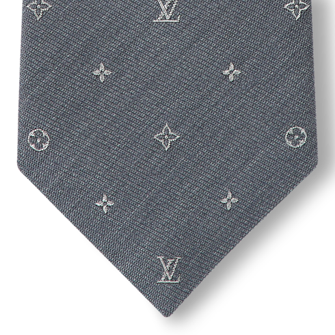Cravate LV Spaced S00 Homme Accessoires Cravates | LOUIS VUITTON (Zoom produit)