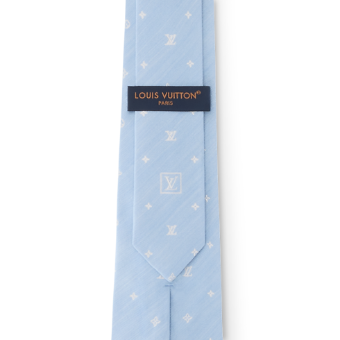 Cravate LV Spaced S00 Homme Accessoires Cravates | LOUIS VUITTON (Zoom produit)
