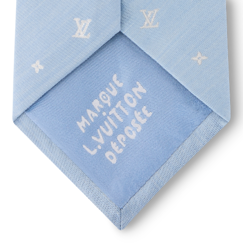 Cravate LV Spaced S00 Homme Accessoires Cravates | LOUIS VUITTON (Zoom produit)