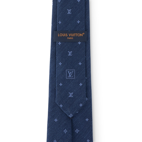 Cravate LV Spaced S00 Homme Accessoires Cravates | LOUIS VUITTON (Zoom produit)