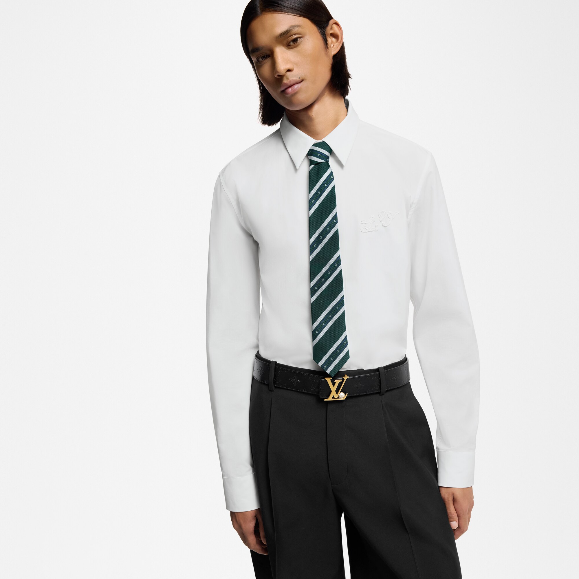 Cravate LV Stripes S00 Homme Accessoires Cravates et pochettes | LOUIS VUITTON (Zoom produit)