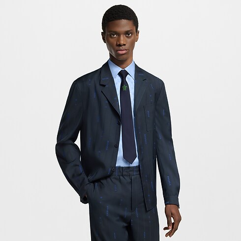 Cravate LV Turtle S00 Homme Accessoires Cravates et pochettes | LOUIS VUITTON (Zoom produit)