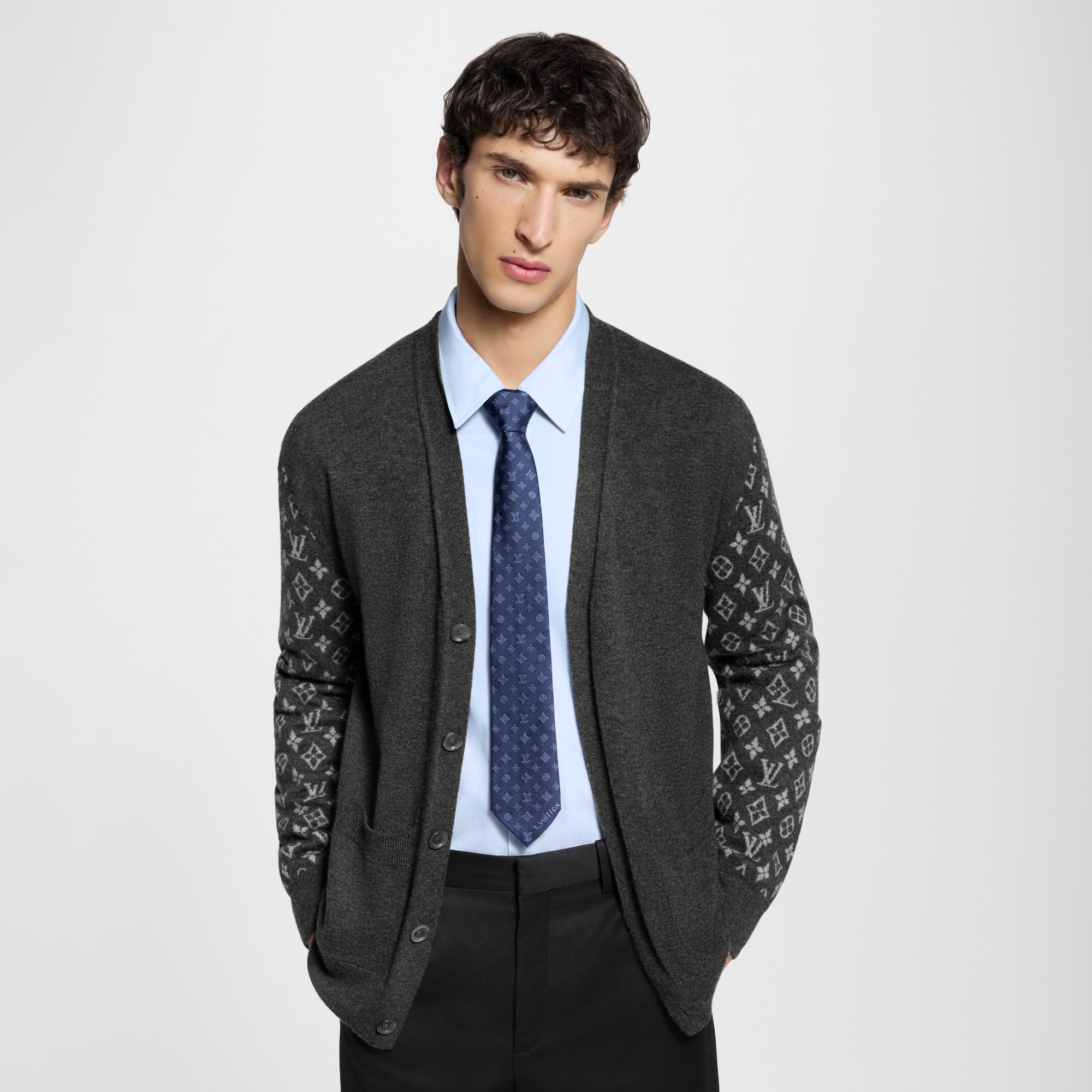 Cravate Monogram Blast S00 Homme Accessoires Cravates et pochettes | LOUIS VUITTON (Zoom produit)