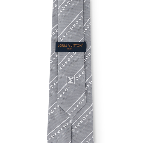 Cravate Monogram Flowstripes vue arrière
