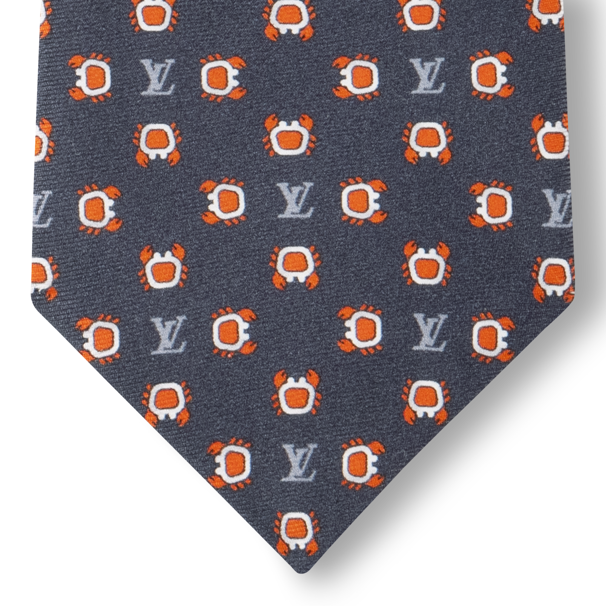 Cravate Monogram LV Crab S00 Homme Accessoires Cravates et pochettes | LOUIS VUITTON (Zoom produit)