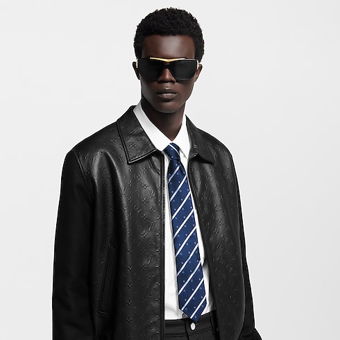 Cravate Monogram Stripes S00 Homme Accessoires Cravates et pochettes | LOUIS VUITTON (Zoom produit)