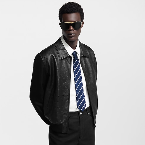 Cravate Monogram Stripes S00 Homme Accessoires Cravates et pochettes | LOUIS VUITTON (Zoom produit)