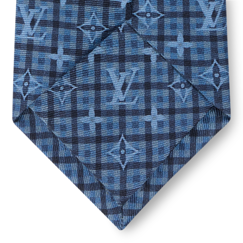 Cravate Monogram Windowpane S00 Homme Accessoires Tous les accessoires | LOUIS VUITTON (Zoom produit)