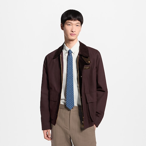 Cravate Monogram Windowpane S00 Homme Accessoires Tous les accessoires | LOUIS VUITTON (Zoom produit)
