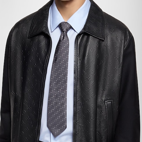 Cravate Stormy Monogram S00 Homme Accessoires Cravates et pochettes | LOUIS VUITTON (Zoom produit)