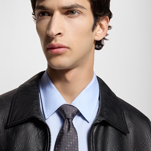 Cravate Stormy Monogram S00 Homme Accessoires Cravates et pochettes | LOUIS VUITTON (Zoom produit)