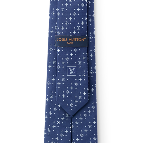 Cravate Stormy Monogram S00 Homme Accessoires Cravates et pochettes | LOUIS VUITTON (Zoom produit)