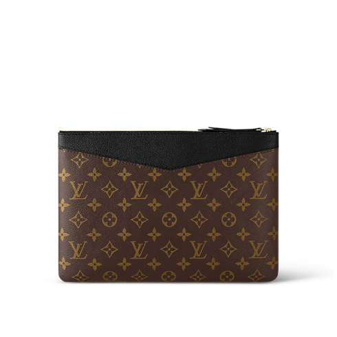 Daily Pouch Toile Monogram Femme Portefeuilles et petite maroquinerie Tous les portefeuilles et petite maroquinerie | LOUIS VUITTON (Zoom produit)
