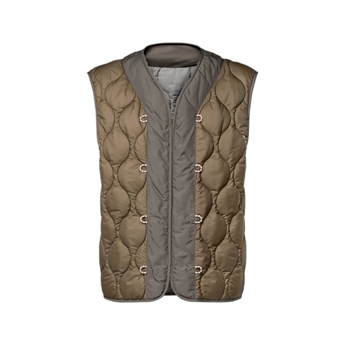 Duffle-coat à doublure matelassée réversible autre vue