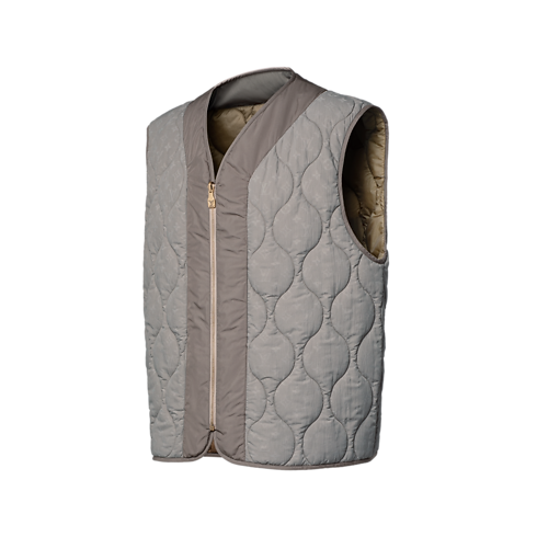 Duffle-coat à doublure matelassée réversible autre vue