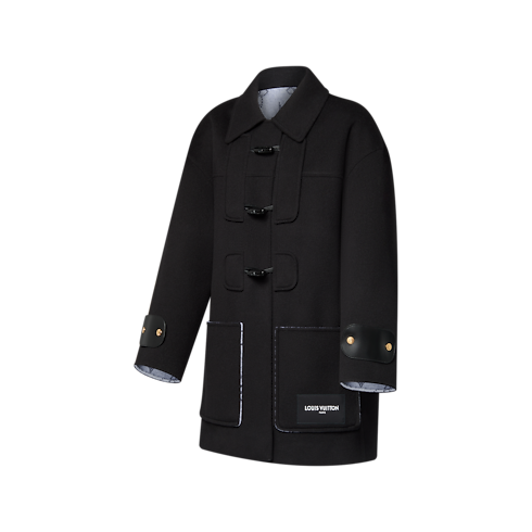 Duffle-coat double-face Femme Prêt-à-porter Manteaux et vestes | LOUIS VUITTON (Zoom produit)