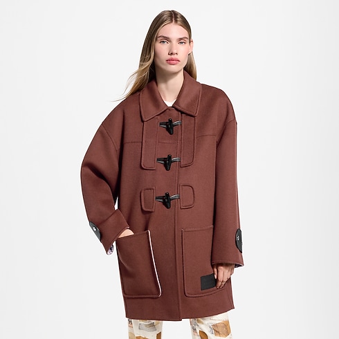 Duffle-coat double-face Femme Prêt-à-porter Manteaux et vestes | LOUIS VUITTON (Zoom produit)