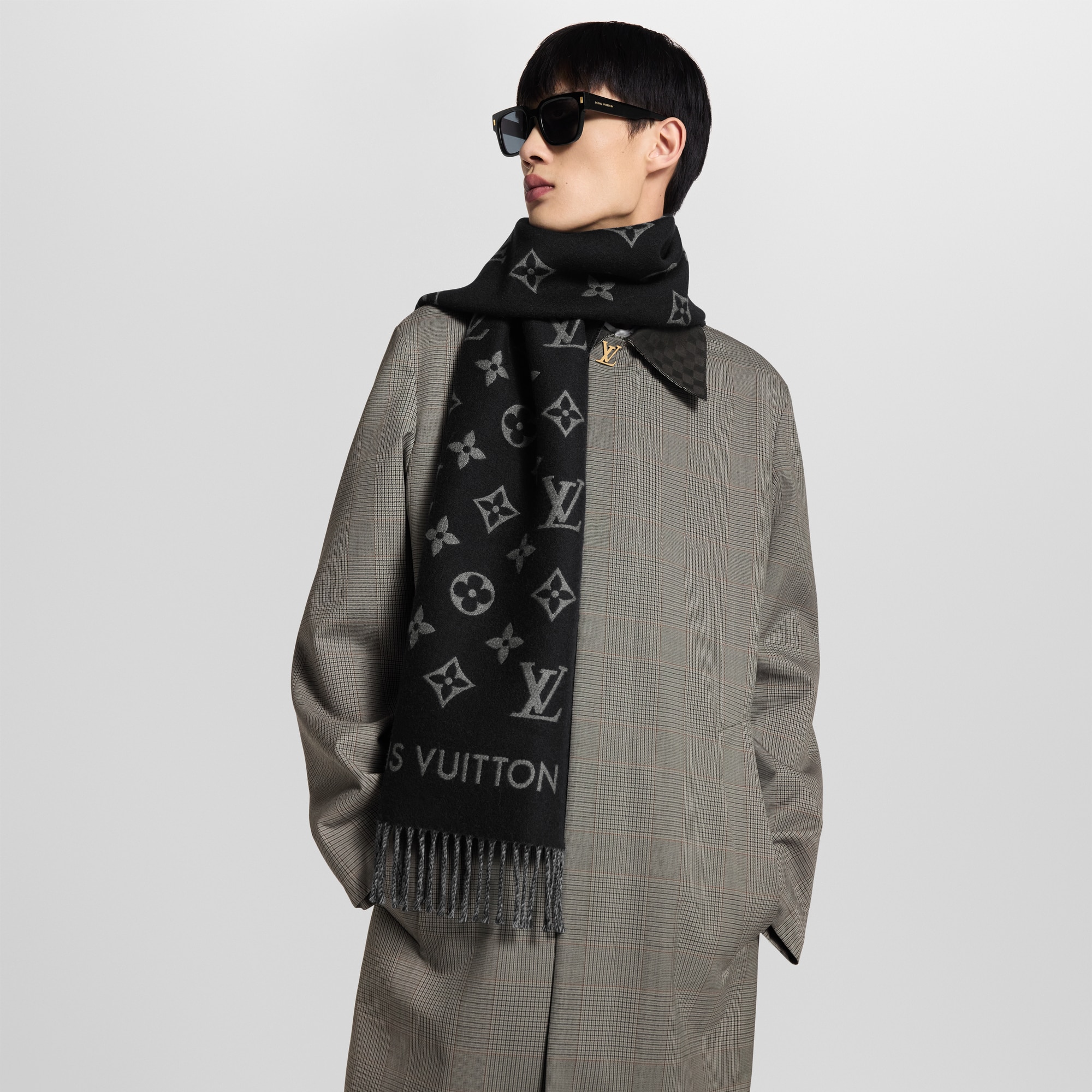 Écharpe All About Monogram S00 Homme Accessoires Écharpes | LOUIS VUITTON (Zoom produit)