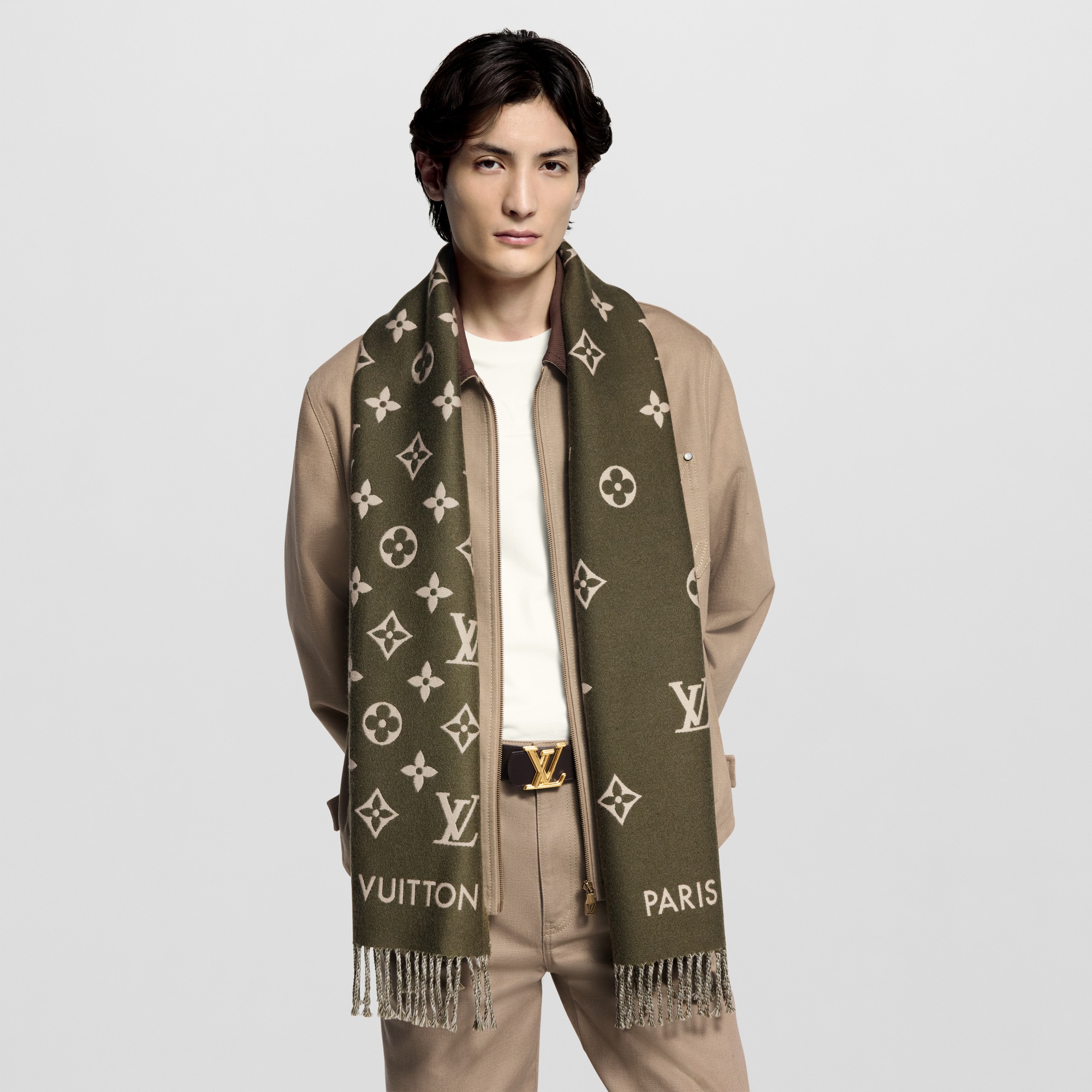 Écharpe All About Monogram S00 Homme Accessoires Écharpes | LOUIS VUITTON (Zoom produit)