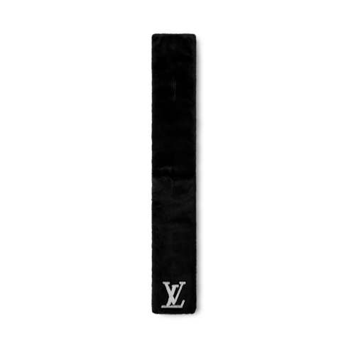 Écharpe en fourrure LV Initiales S00 Homme Accessoires Écharpes | LOUIS VUITTON (Zoom produit)