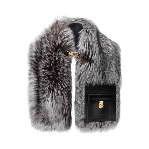 Écharpe en fourrure LV Wonder S00 Femme Accessoires Écharpes | LOUIS VUITTON (Zoom produit)