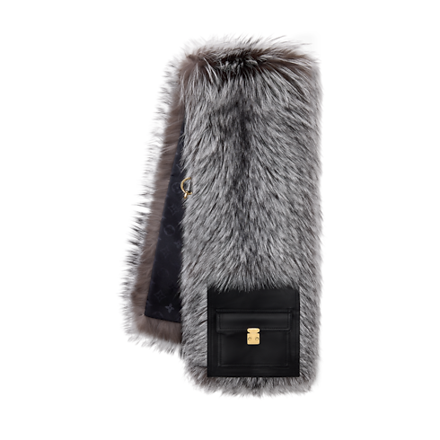 Écharpe en fourrure LV Wonder S00 Femme Accessoires Écharpes | LOUIS VUITTON (Zoom produit)