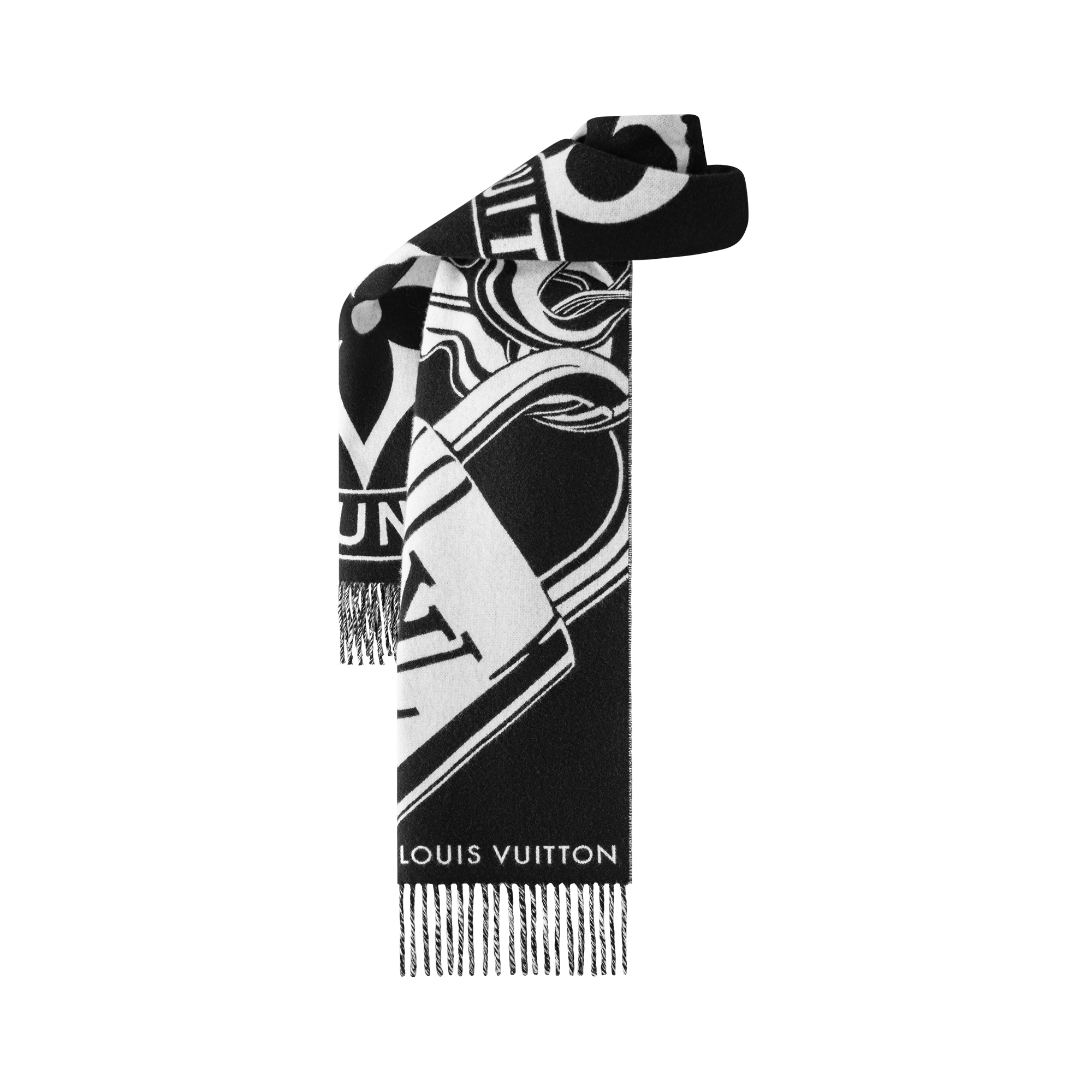 Écharpe Lock And Keys S00 Femme Accessoires Écharpes | LOUIS VUITTON (Zoom produit)