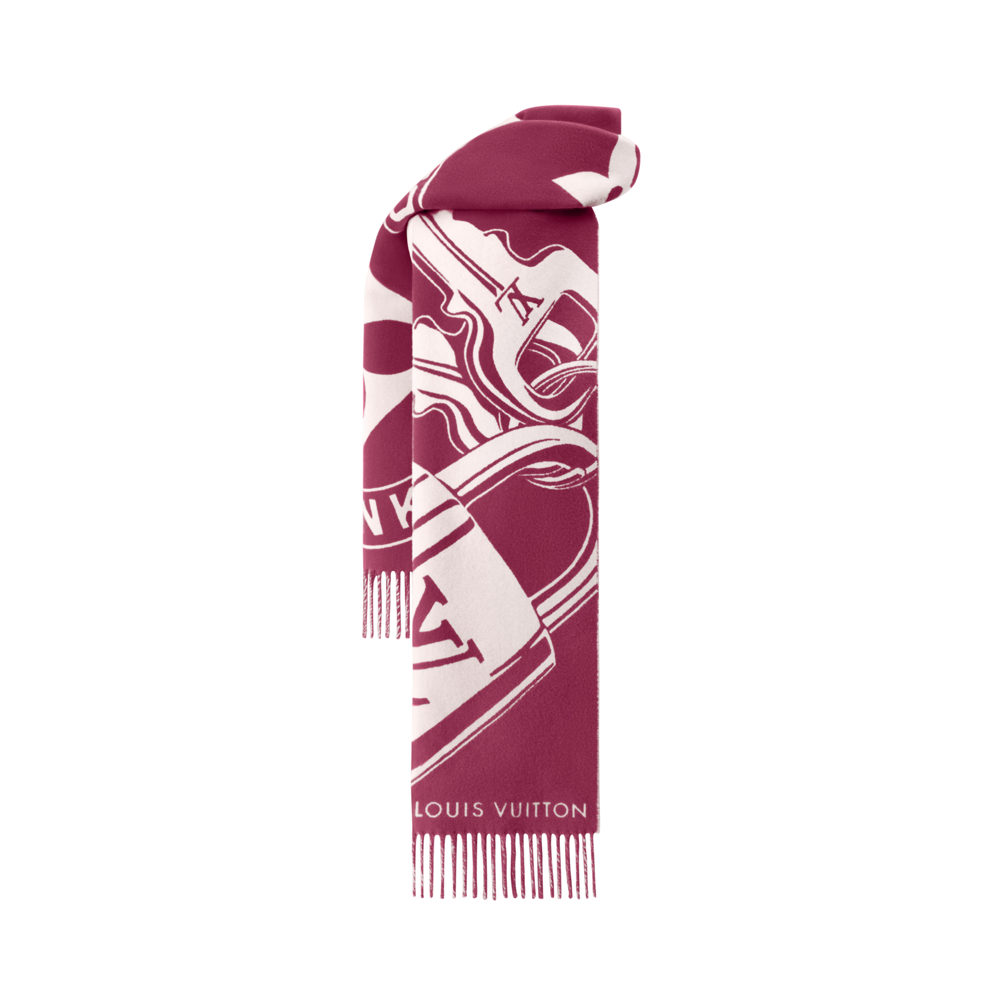 Écharpe Lock And Keys S00 Femme Accessoires Écharpes | LOUIS VUITTON (Zoom produit)