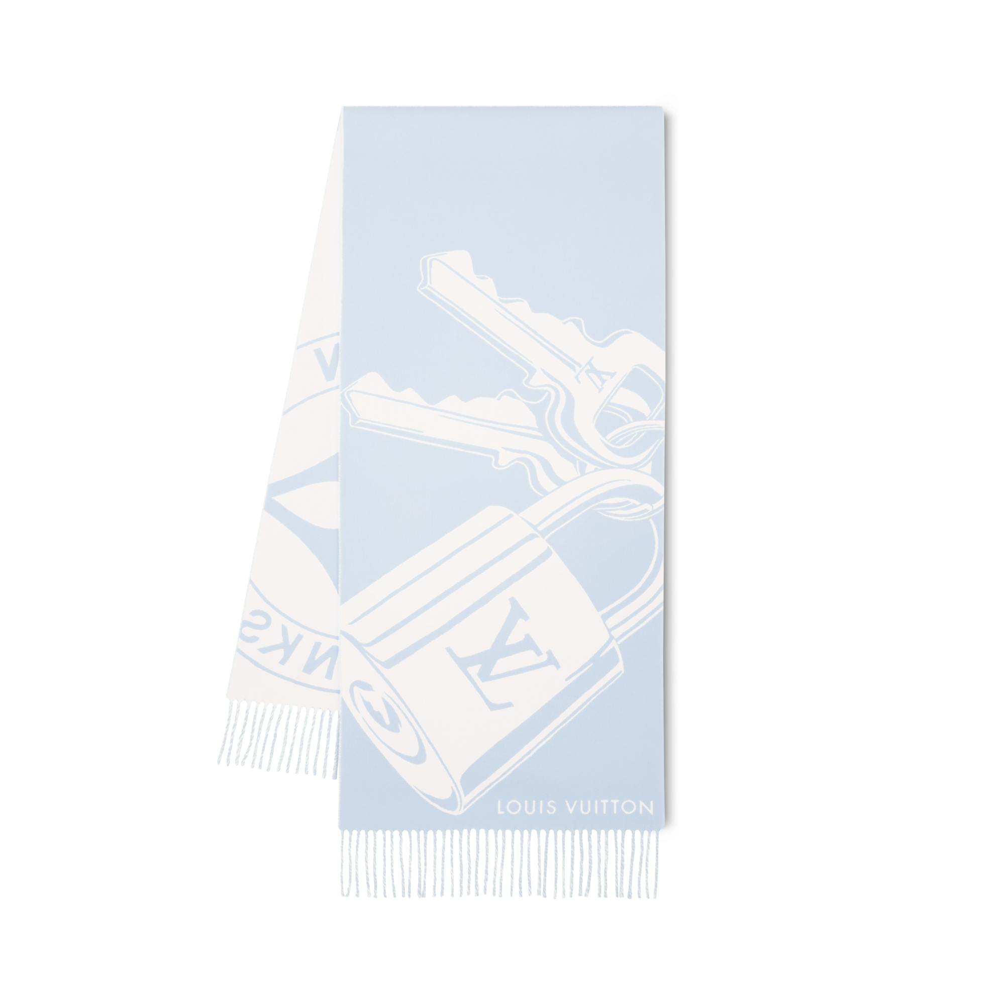 Écharpe Lock And Keys S00 Femme Accessoires Écharpes | LOUIS VUITTON (Zoom produit)