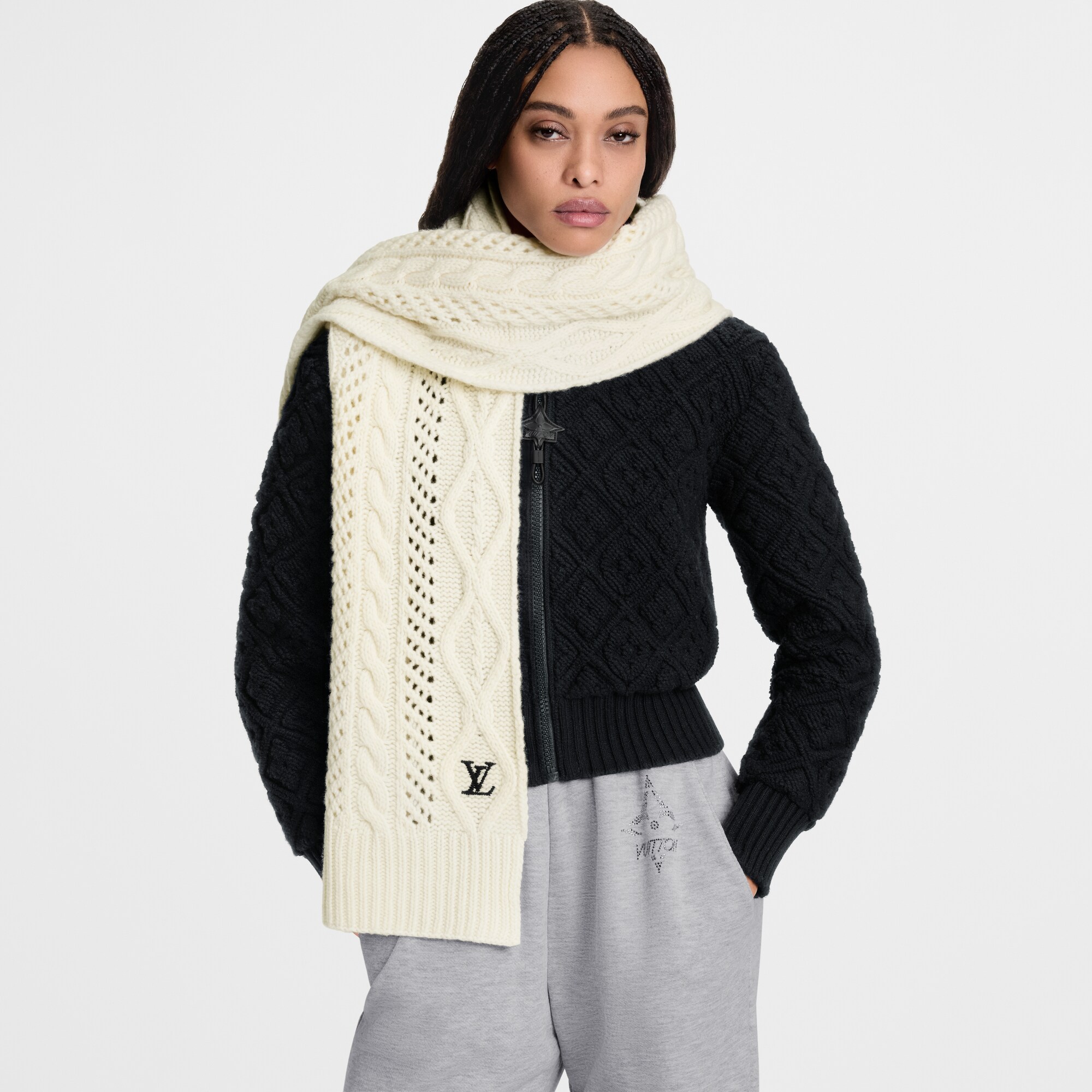 Écharpe LV Holiday S00 Femme Accessoires Écharpes | LOUIS VUITTON (Zoom produit)