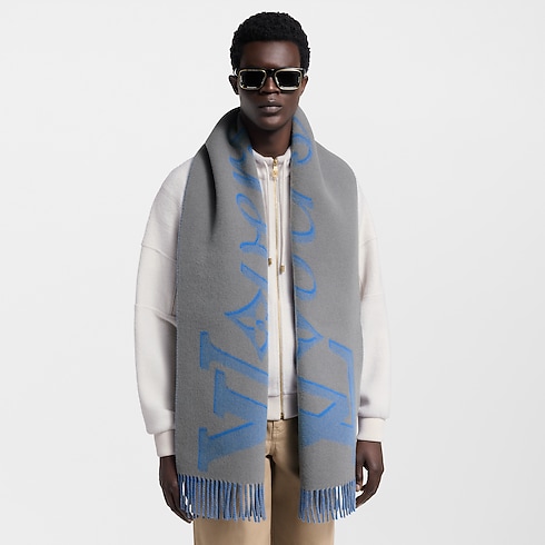 Écharpe LV Vers S00 Homme Accessoires Écharpes | LOUIS VUITTON (Zoom produit)