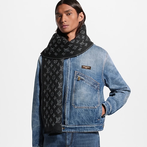 Écharpe Monogram Héritage S00 Homme Accessoires Tous les accessoires | LOUIS VUITTON (Zoom produit)