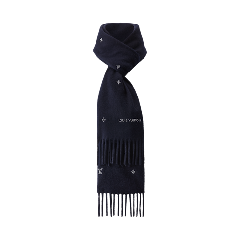 Écharpe Monogram Stellar S00 Homme Accessoires Tous les accessoires | LOUIS VUITTON (Zoom produit)