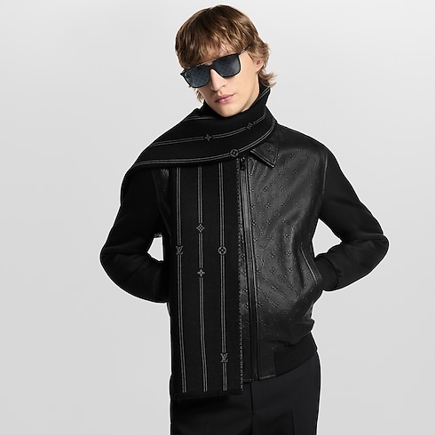 Écharpe Monogram Stripes S00 Homme Accessoires Écharpes | LOUIS VUITTON (Zoom produit)