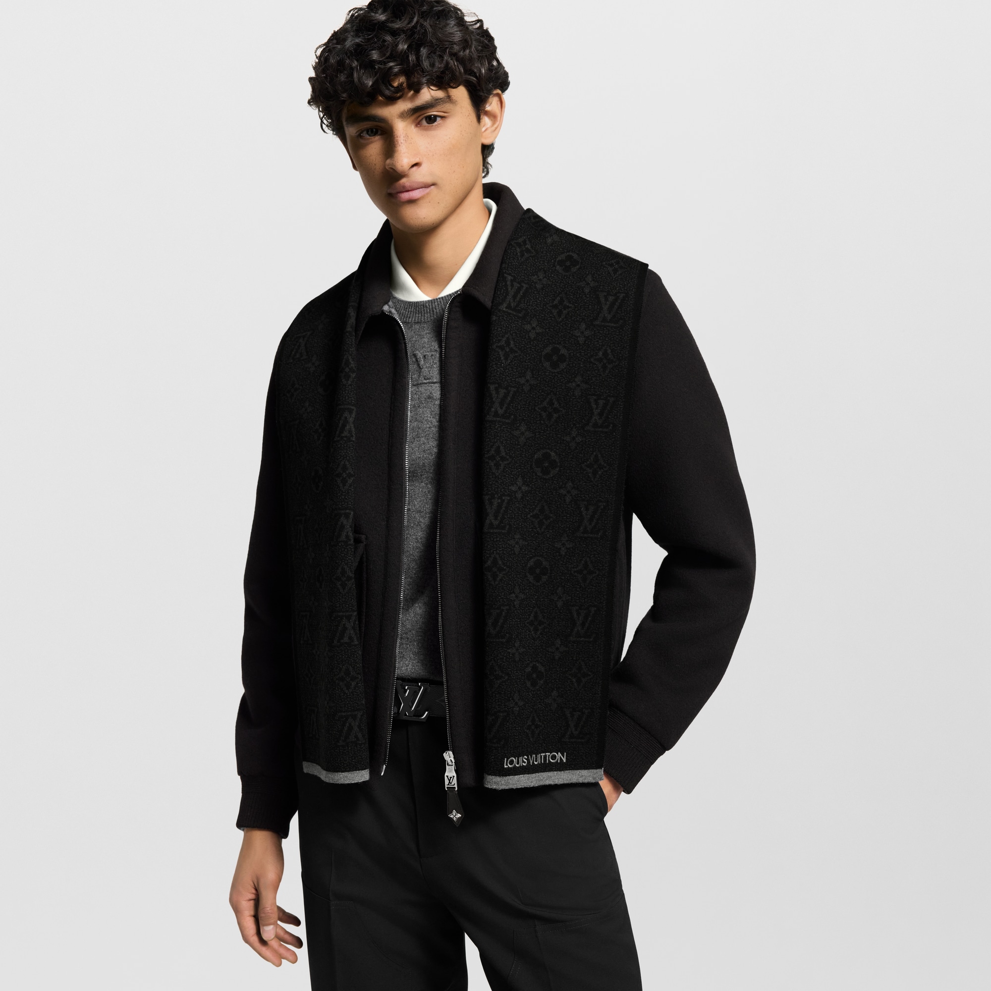 Écharpe My Monogram Éclipse S00 Homme Accessoires Écharpes | LOUIS VUITTON (Zoom produit)