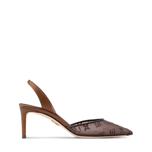 Escarpin ouvert Gala vue latérale