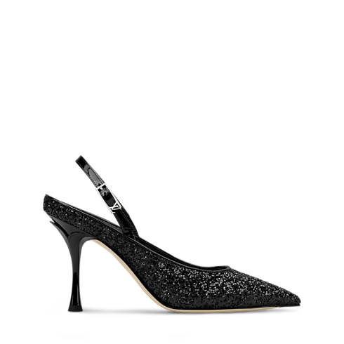 Escarpin ouvert LV MyWay vue latérale