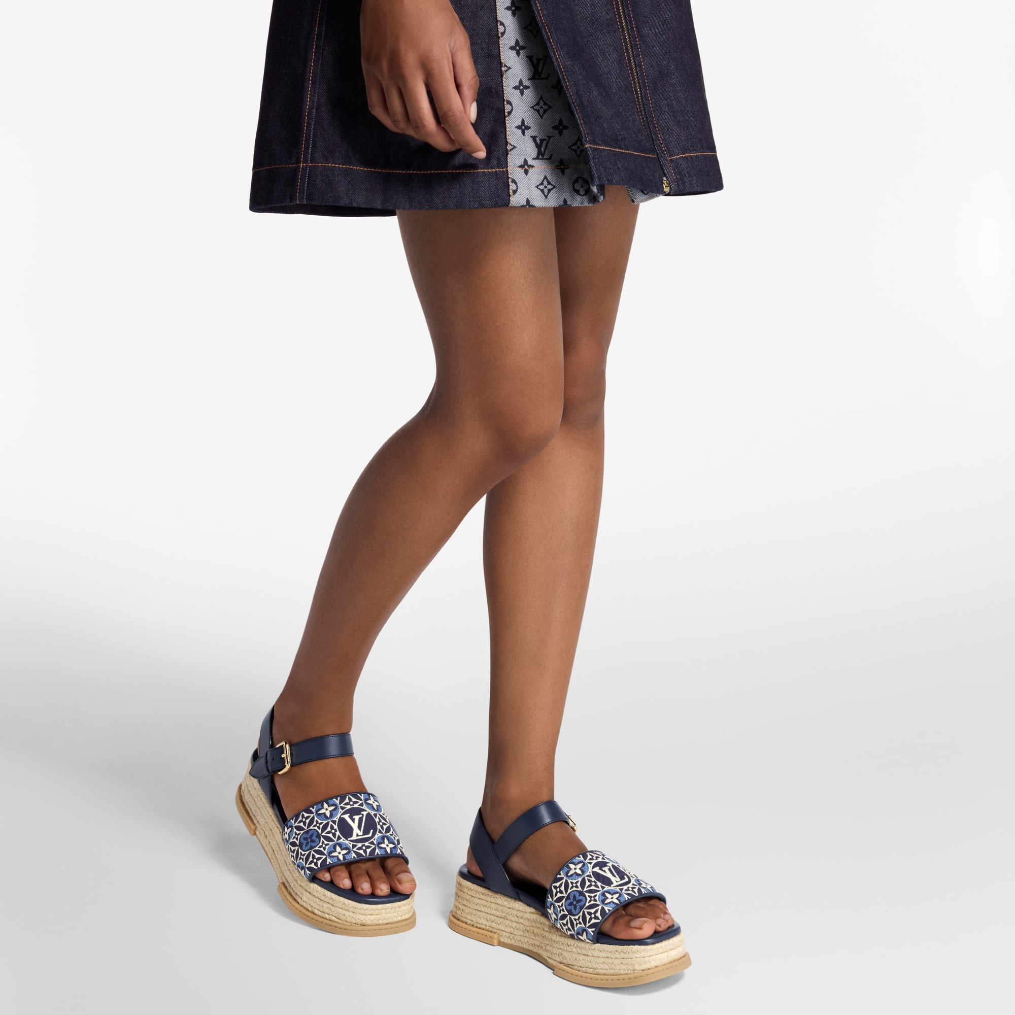 Espadrille Maya à plateforme  Femme Souliers Sandales et espadrilles | LOUIS VUITTON (Zoom produit)