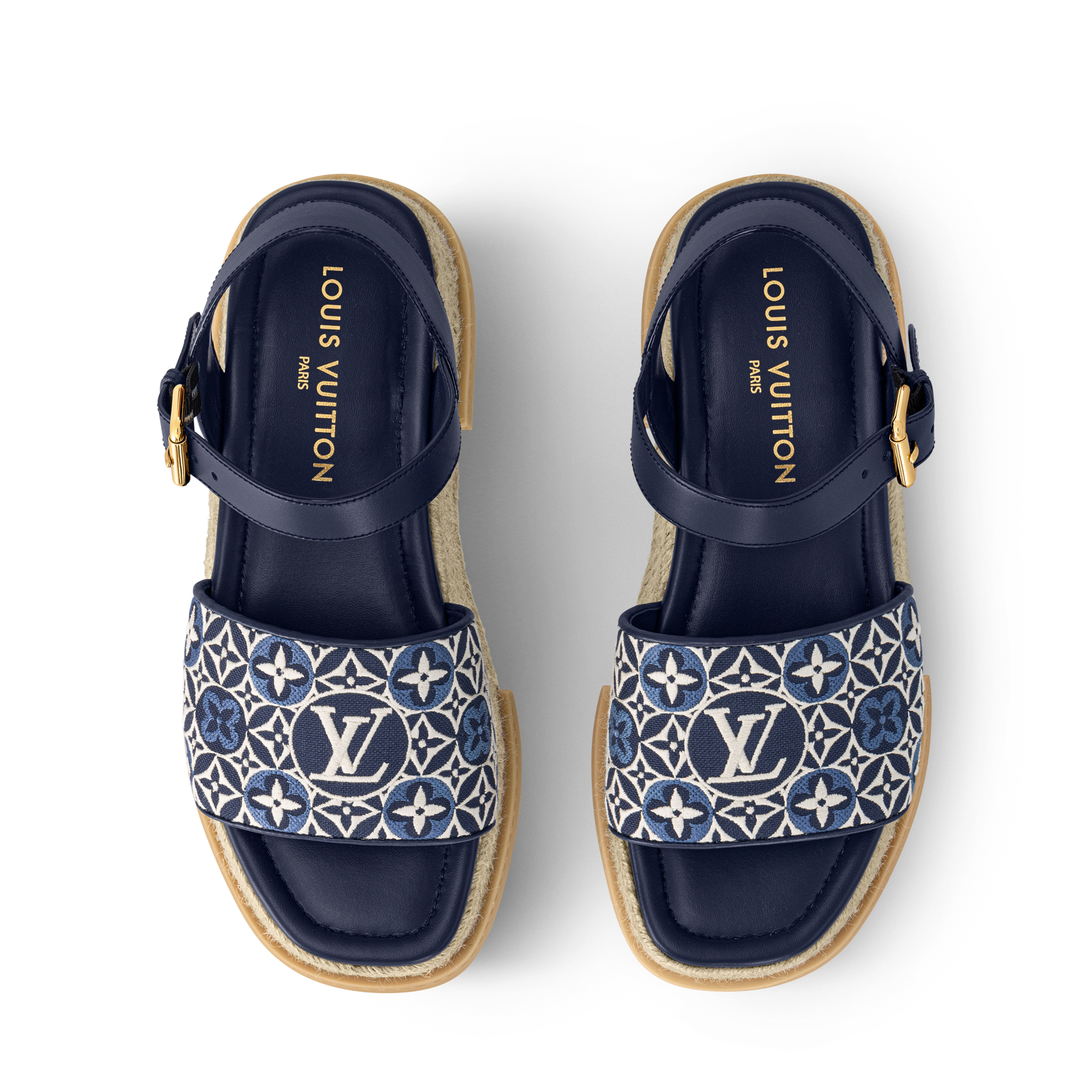 Espadrille Maya à plateforme  Femme Souliers Sandales et espadrilles | LOUIS VUITTON (Zoom produit)