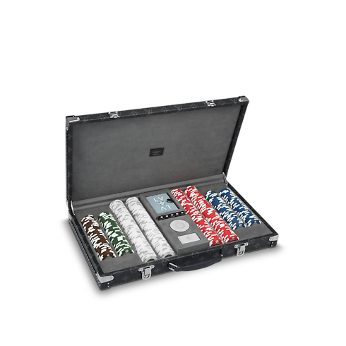 Étui Jeu de poker Toile Monogram Éclipse Homme Voyage Bagages rigides | LOUIS VUITTON (Zoom produit)